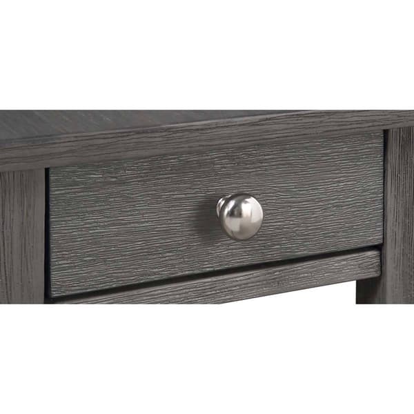 Convenience Concepts American Heritage Wirebrush End Table