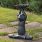 Northlight Seasonal Yoga Frog with Bird Feeder Garden Statue - image 2