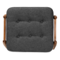 Baxton Studio Jeanine Japandi Wood Ottoman Footstool - image 4