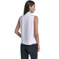 Womens Calvin Klein Sleeveless Asymmetrical Tie Neck Blouse - image 2