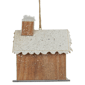 Northlight Lighted Rustic Beige House Christmas Ornament - image 5
