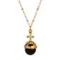 Symbols of Faith 14kt. Gold Dipped Globus Cruciger Necklace - image 1
