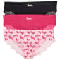 Womens Juicy Couture 3pk. Lace Bikini Panties - JC9696-3PKBL - image 2