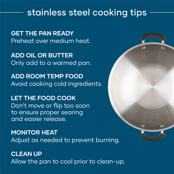 Farberware® Brilliance 14in. Stainless Steel Wok