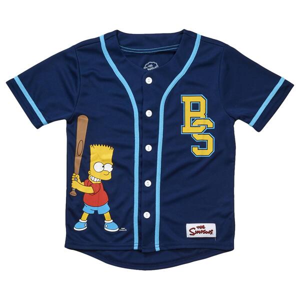 Boys &#40;8-20&#41; Freeze Bart Simpson Jersey - image 