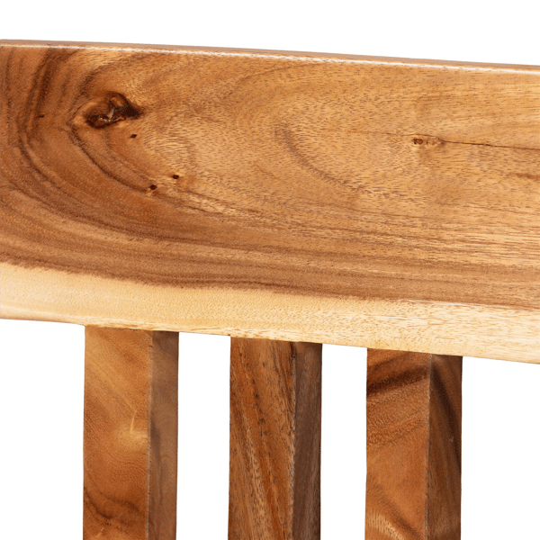 bali & pari Luli Suar Wood Bar Stool