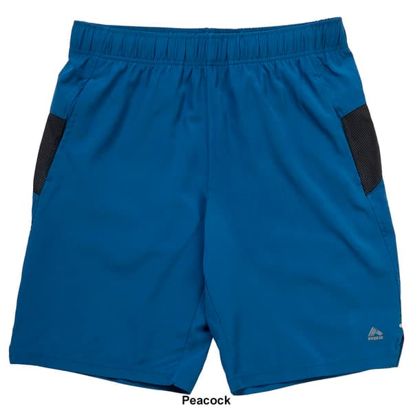 Mens RBX Stretch Woven Solid Shorts