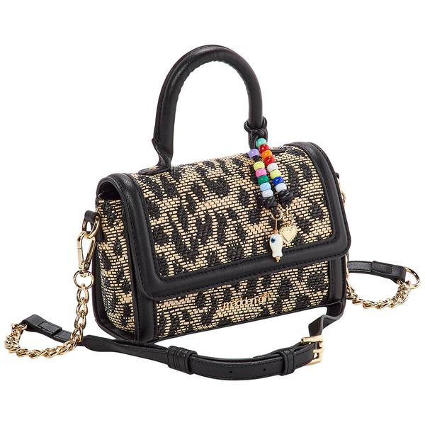 Madden Girl Straw Satchel