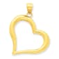 Gold Classics(tm) 14kt. Yellow Gold Polished Heart Pendant - image 1