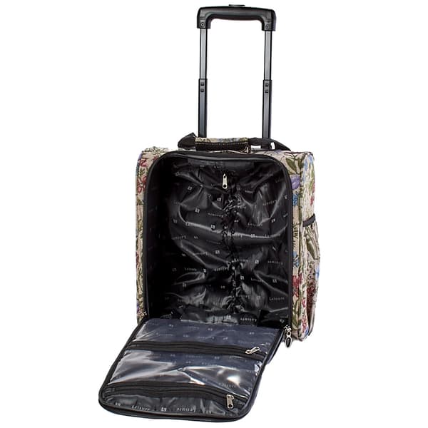 Leisure Woodbridge 15in. Leaf Print Carry On Luggage