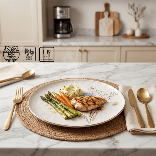 Sango Gansevoort Wildflower 12pc. Luxury Porcelain Dinnerware Set