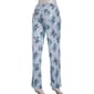 Juniors MJC Stitch Watercolor Stripe Pajama Pants - image 2