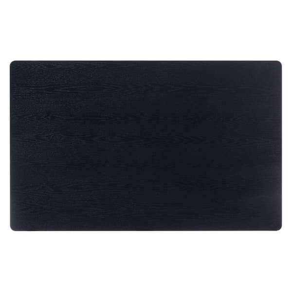 Baxton Studio Sherwin Mid-Century Modern Wood Dining Table