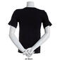 Womens French Laundry Short Sleeve Seamless Scoop Neck w/Crochet - image 2