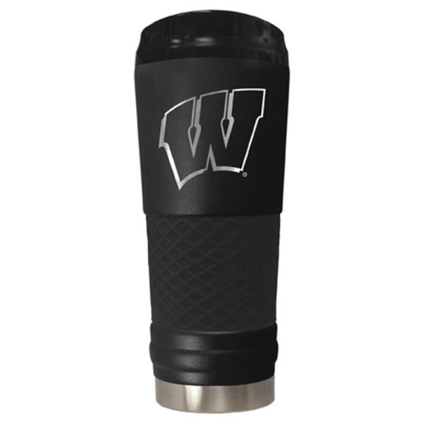 NCAA Wisconsin Badgers Powder Coated Stainless Steel Tumbler - image 