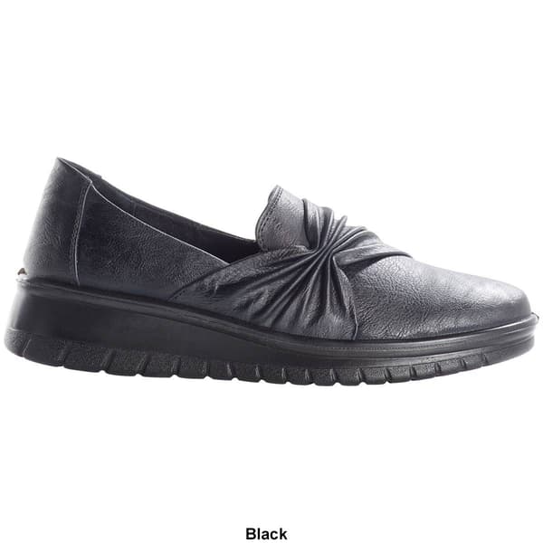 Womens Easy Street Faith Wedge Loafers