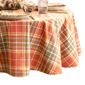 Threadmade Hawley Plaid Harvest Cotton Tablecloth - image 4