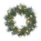 Puleo International  24in. Glittery Artificial Christmas Wreath - image 1