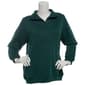Womens Starting Point Ultra Soft 1/4 Zip Pullover Sweatshirt - image 1