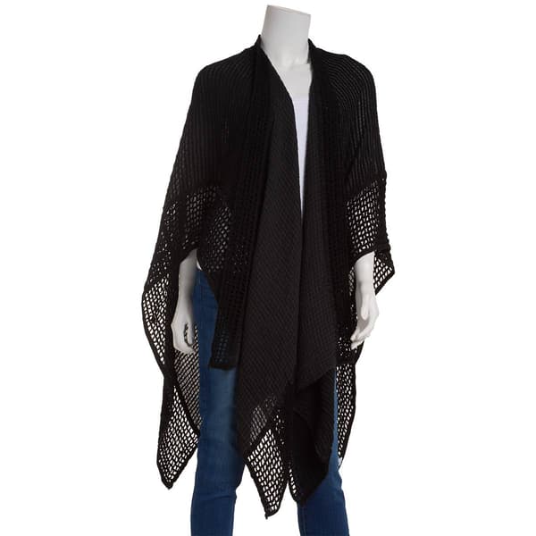 Womens Lulu Crochet Lace Kimono - image 