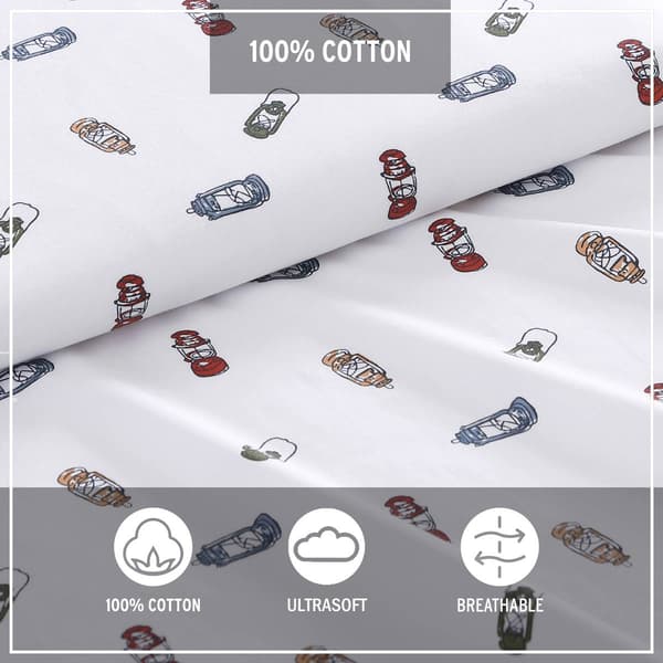Eddie Bauer Explore Lantern Cotton Percale Sheet Set