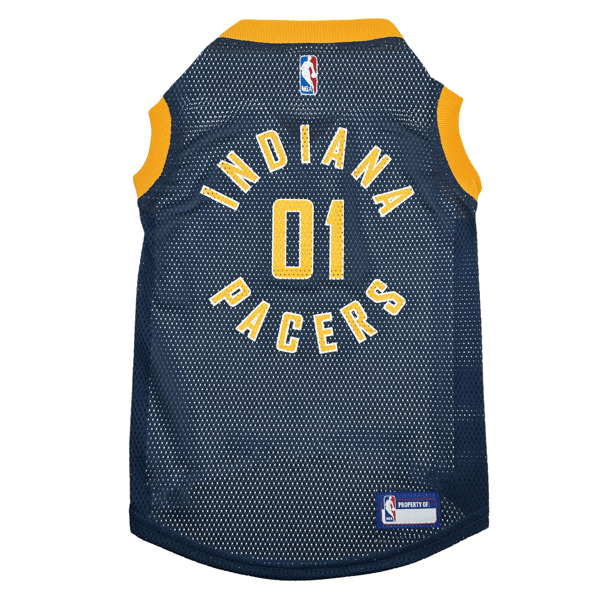 NBA Indiana Pacers Basketball Mesh Pet Jersey - image 
