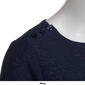 Petite Napa Valley 3/4 Sleeve Floral Shoulder Button Blouse - image 5