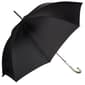 Isotoner Auto Open J-Handle Stick Umbrella - Metro - image 1