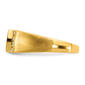 Mens Gentlemen’s Classics™ 14kt. Gold Onyx & 1/8ctw. Diamond Ring - image 3