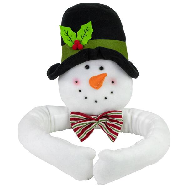 Northlight Seasonal 25in. Plush Snowman Christmas Tree Topper - image 