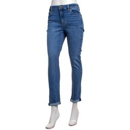 Womens d.jeans(R) High Rise Roll Cuff Five Pocket Skinny Jeans