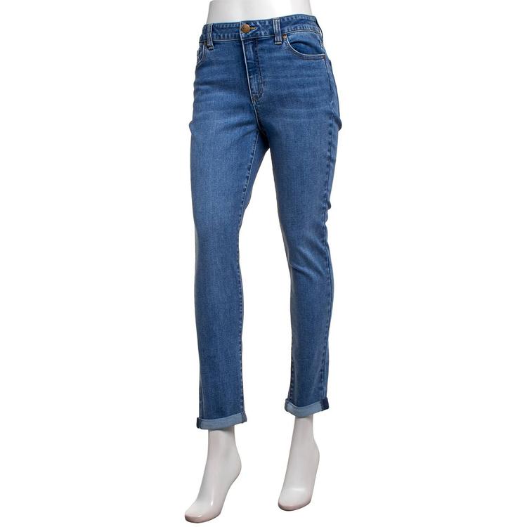 Womens d.jeans(R) High Rise Roll Cuff Five Pocket Skinny Jeans