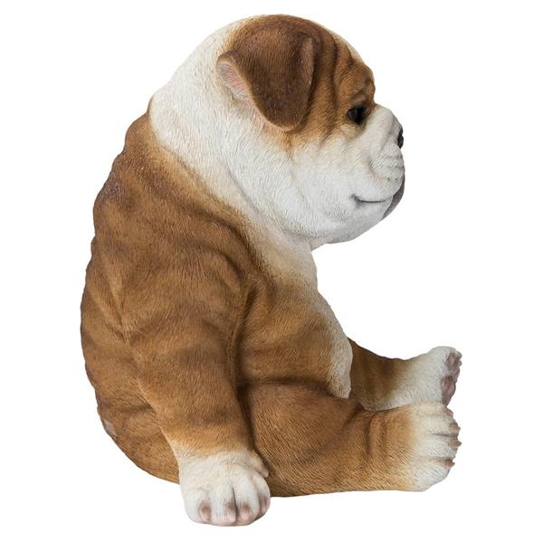 Hi-Line Gift Medium Sleeping Bulldog Garden Statue
