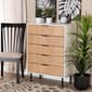Baxton Studio Karima Two-Tone Wood 5-Drawer Storage Cabinet - image 8
