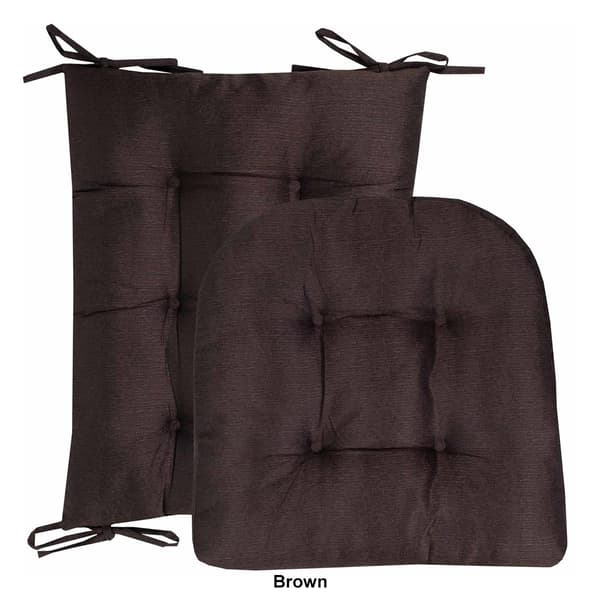 Sweet Home Collection 2pc. Non Slip Rocking Chair Cushions Boscov s