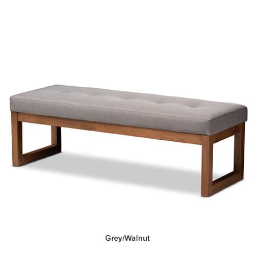 Baxton Studio Caramay Wood Bench