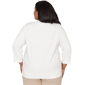 Plus Size Alfred Dunner Comfort & Joy Floral Embroidery Blouse - image 2