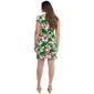 Womens Connected Apparel Short Sleeve Print ITY Sarong Dress - image 2