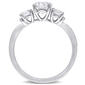 Diamond Classics&#8482; 10kt. White Gold Moissanite Ring - image 4