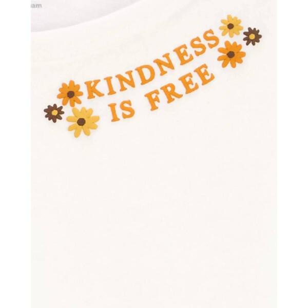 Girls Carter&#8217;s&#174; Kindness Is Free Sunflower Skort Set