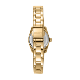 Womens DKNY Mini Silver Dial Gold Bracelet Watch - DK1L125M0025