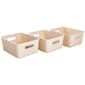 Heritage 3pc. Moonbeam Small Ribbed Bins - image 1