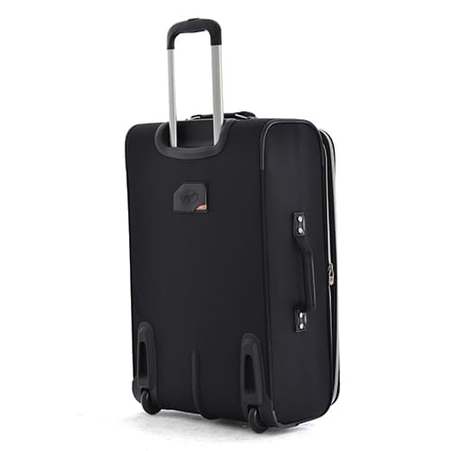 Olympia USA 3pc. Hamburg Upright Luggage Set-Black