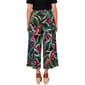 Womens Robert Louis Wide Leg Abstract Tie Waist Leaf Pants - image 2