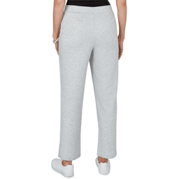 Petite Alfred Dunner Weekend Warrior Pull On Sweatpants - Short