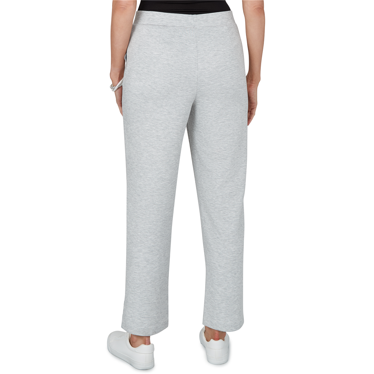 Petite Alfred Dunner Weekend Warrior Pull On Sweatpants - Short