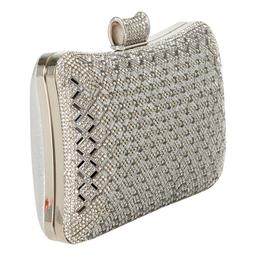 D'Margeaux Geometric Sparkle Evening Bag