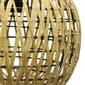 Lalia Home 1-Light Bohemian Farmhouse Coastal Paper Shade Pendant - image 7