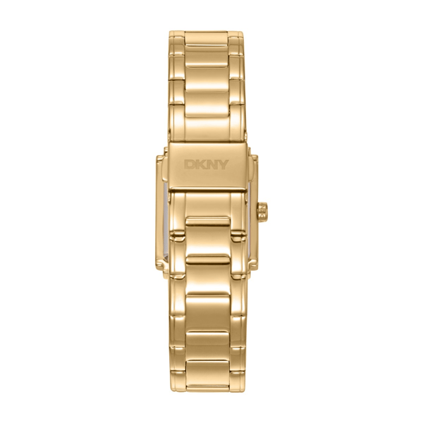 Womens DKNY Crystal Accented Dial Gold Watch - DK1L140M0025