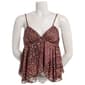 Juniors Madden Girl Mesh Studded Sharkbite Camisole - Chestnut - image 2